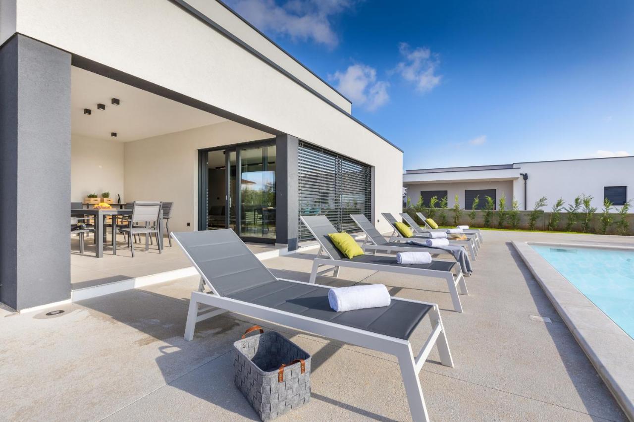 Amazing Private Villa With Outdoor Swimming Pool In Vodnjan Eksteriør bilde